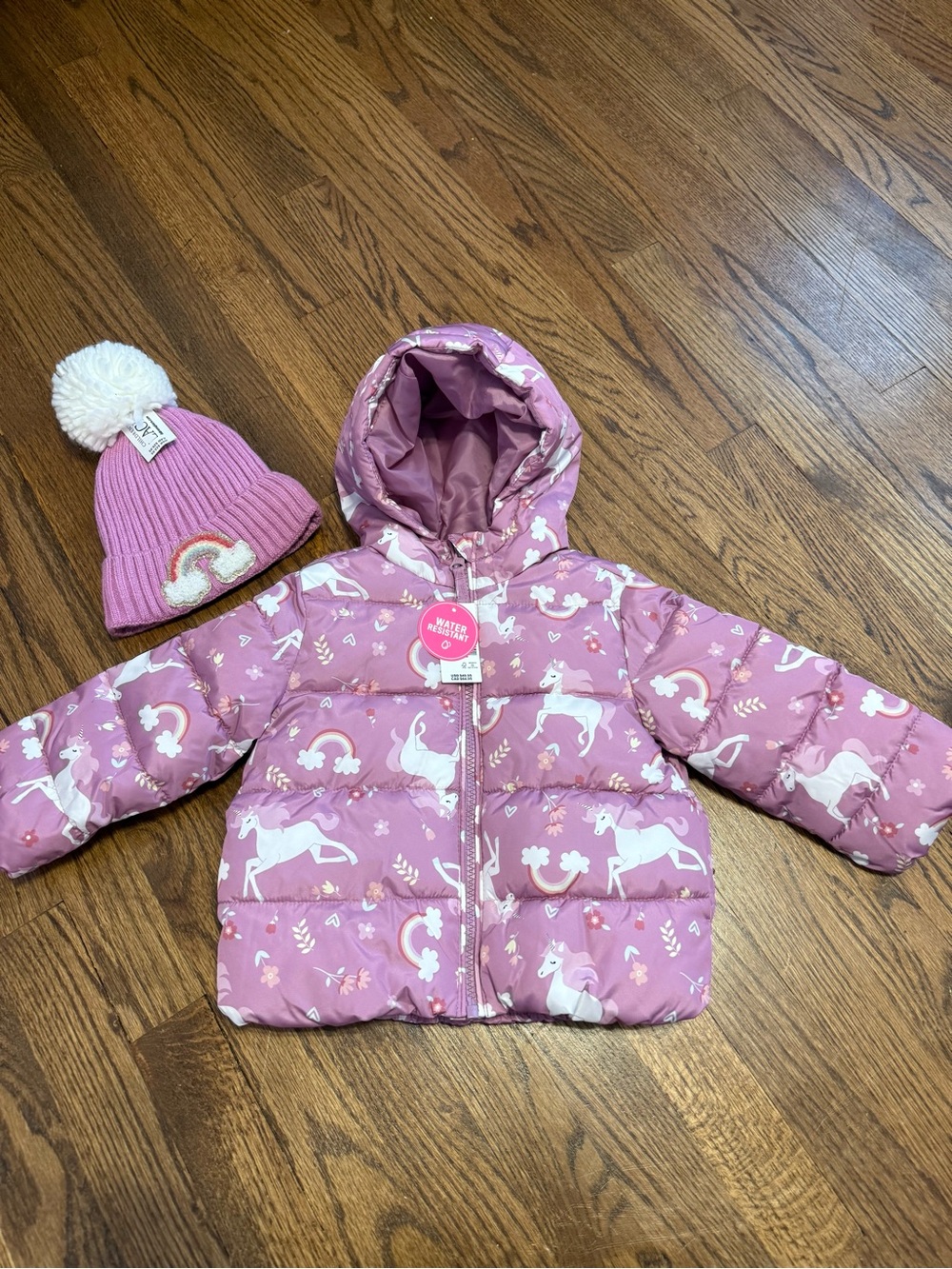 NWT Children’s Place Coat and Hat Bundle